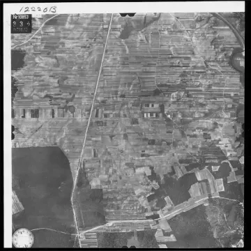 Аэрофотоснимок Люфтваффе 1944 года: окрестности Брузгов, Гродненский район